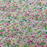 100% cotton Flower leaf colourful water-based paint (Spring song)