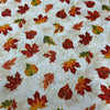 100% cotton Golden Autumn Maple Leaves (Autumn Bouquet)