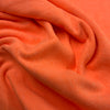 Neon orange tubular wrist cuffs - 171313
