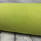 Rib tubulaire bambou coton Vert chartreuse claire - 4010326