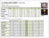 Raglan forêt Patron pdf - Ah ben couds donc!