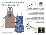 Atelier initiation adulte - Tablier