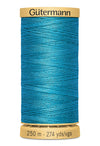 Fil Turquoise 800m - 100% coton  - Gutermann - 4086745