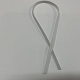 Élastique 6 mm. Blanc